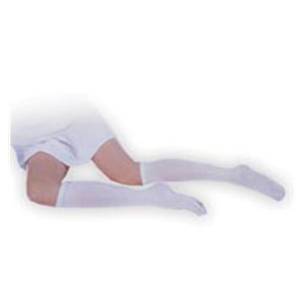 Stocking Anti-Embolism CAP Knee High Inspection Toe 3XL/Long Unisex White 10/Ca